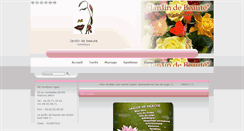 Desktop Screenshot of jardindebeaute94.com